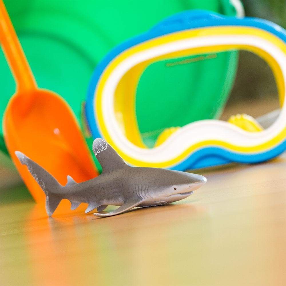 Oceanic Whitetip Shark Toy - Sea Life Toys by Safari Ltd.