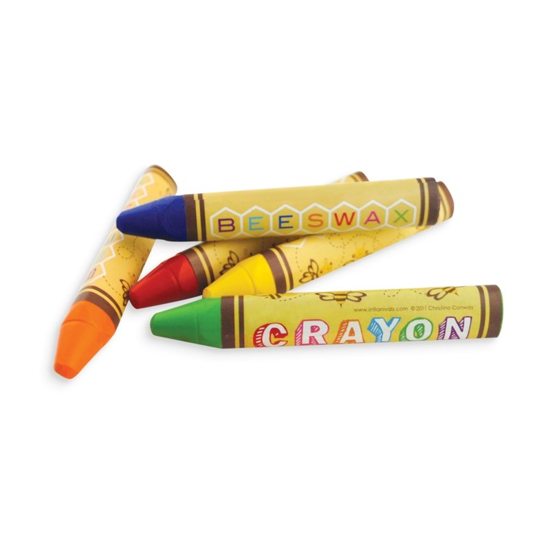 OOLY Brilliant Bee Crayons - Set of 24 - Safari Ltd®