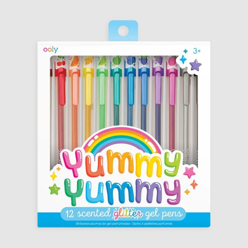 OOLY Yummy Yummy Scented Glitter Gel Pens 2.0 - Safari Ltd®