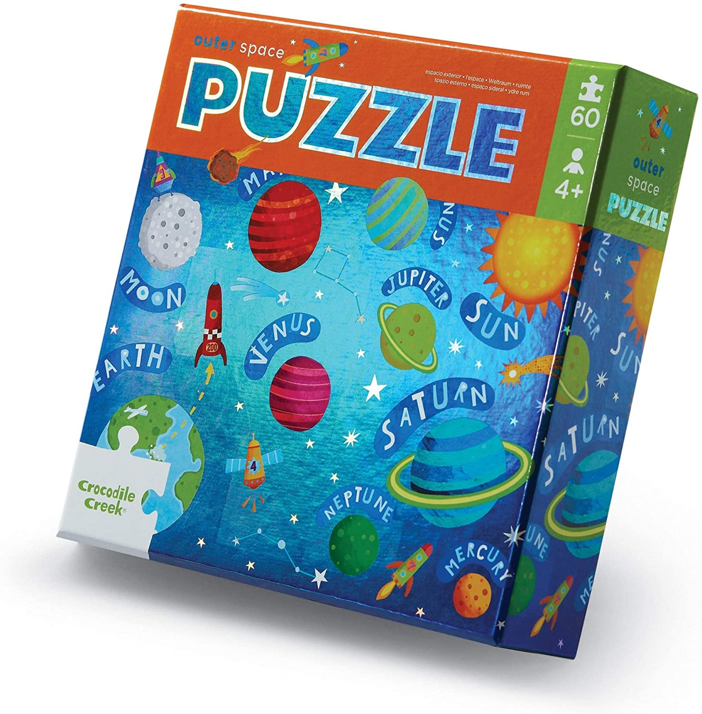 Outer Space Foil Puzzle (60pc) - Safari Ltd®