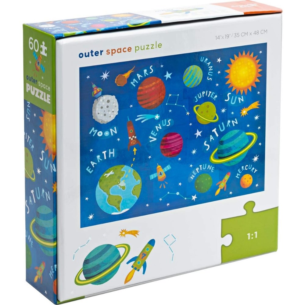 Outer Space Foil Puzzle (60pc) - Safari Ltd®