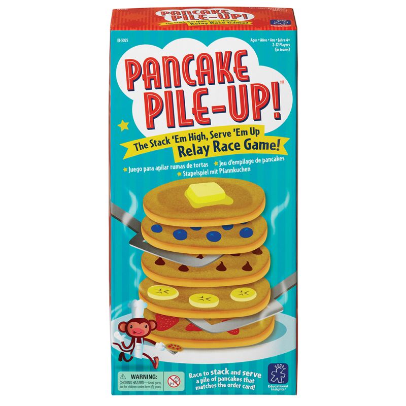 Pancake Pile-Up! Relay Game - Safari Ltd®