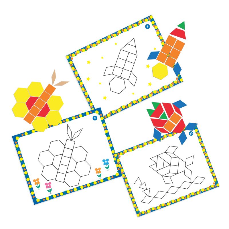 Pattern Block Activity Set - Safari Ltd®