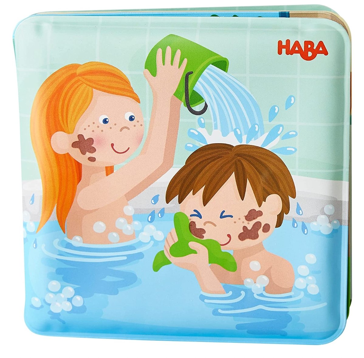 Paul & Pia Wash Day Bath Book - Safari Ltd®