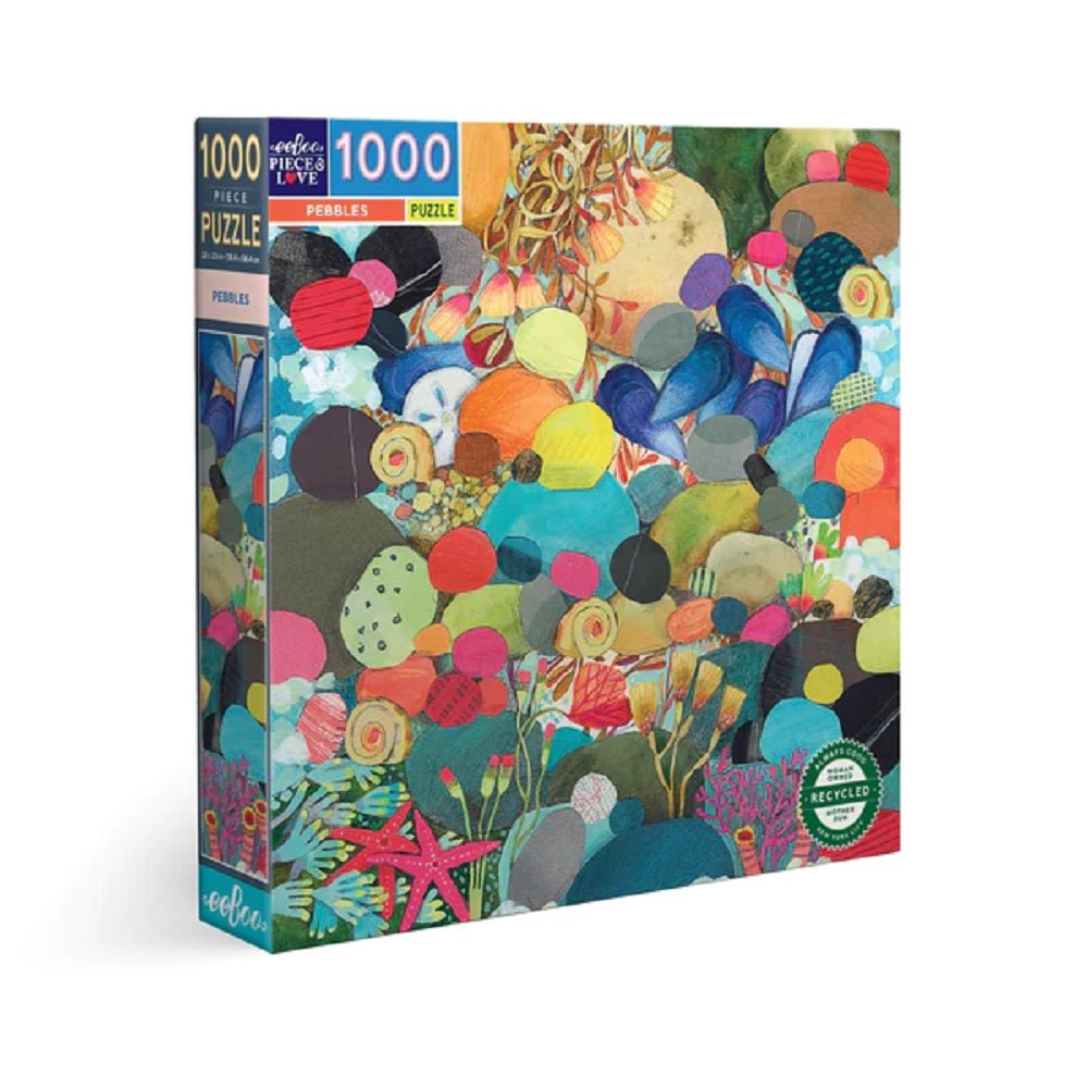 Pebbles 1000 Piece Sqaure Jigsaw Puzzle - Safari Ltd®