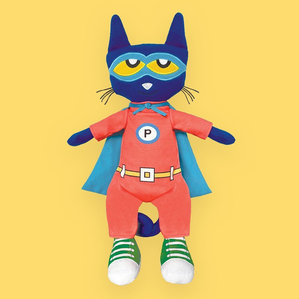 Pete the Cat Super Pete Doll 18" - Safari Ltd®