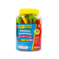 Phonics Dominoes - Short Vowels - Safari Ltd®