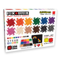 Pix Brix - 3000 pc Containers - Dark - Safari Ltd®