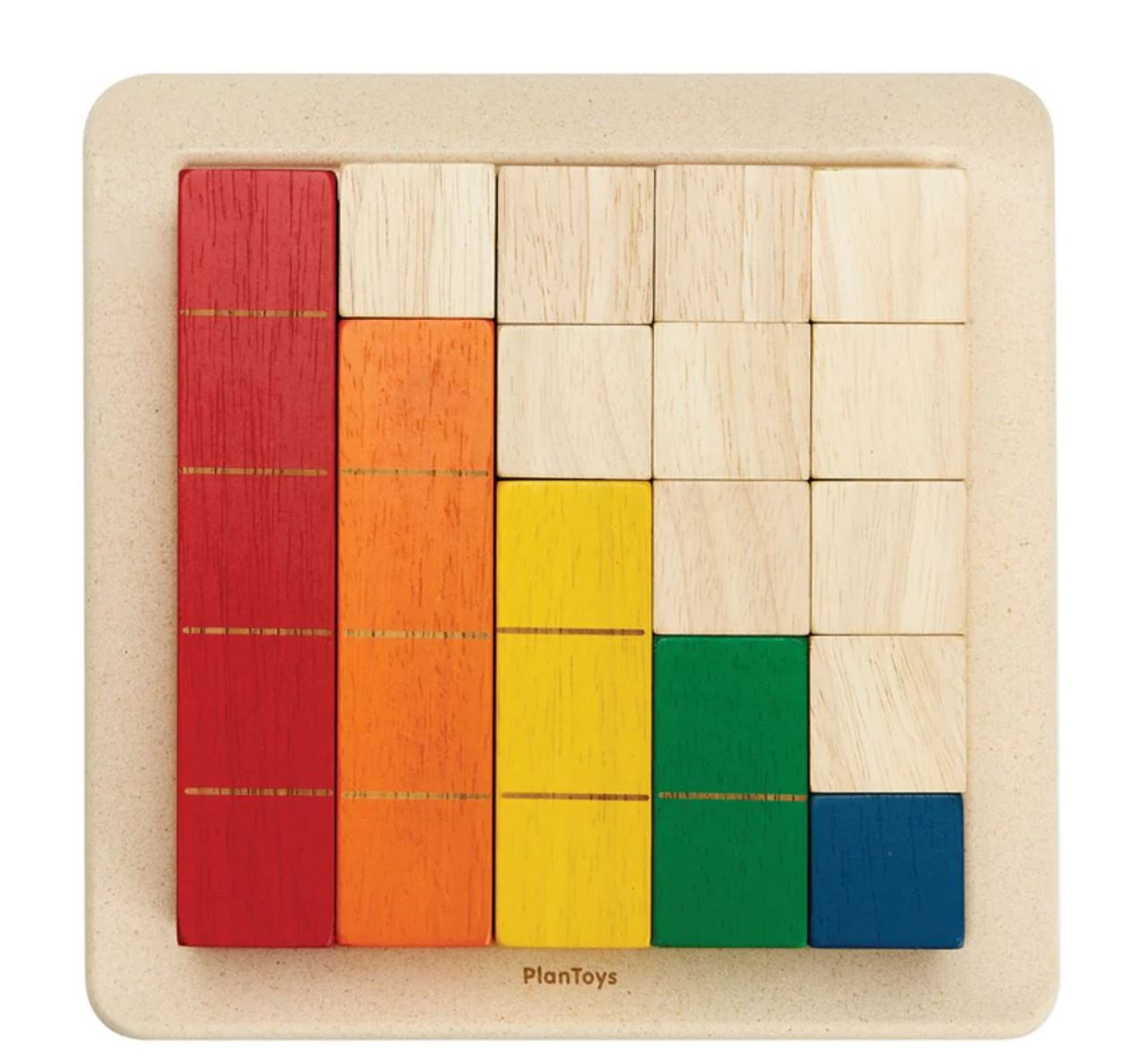 Plan Toys Colored Counting Blocks - Safari Ltd®