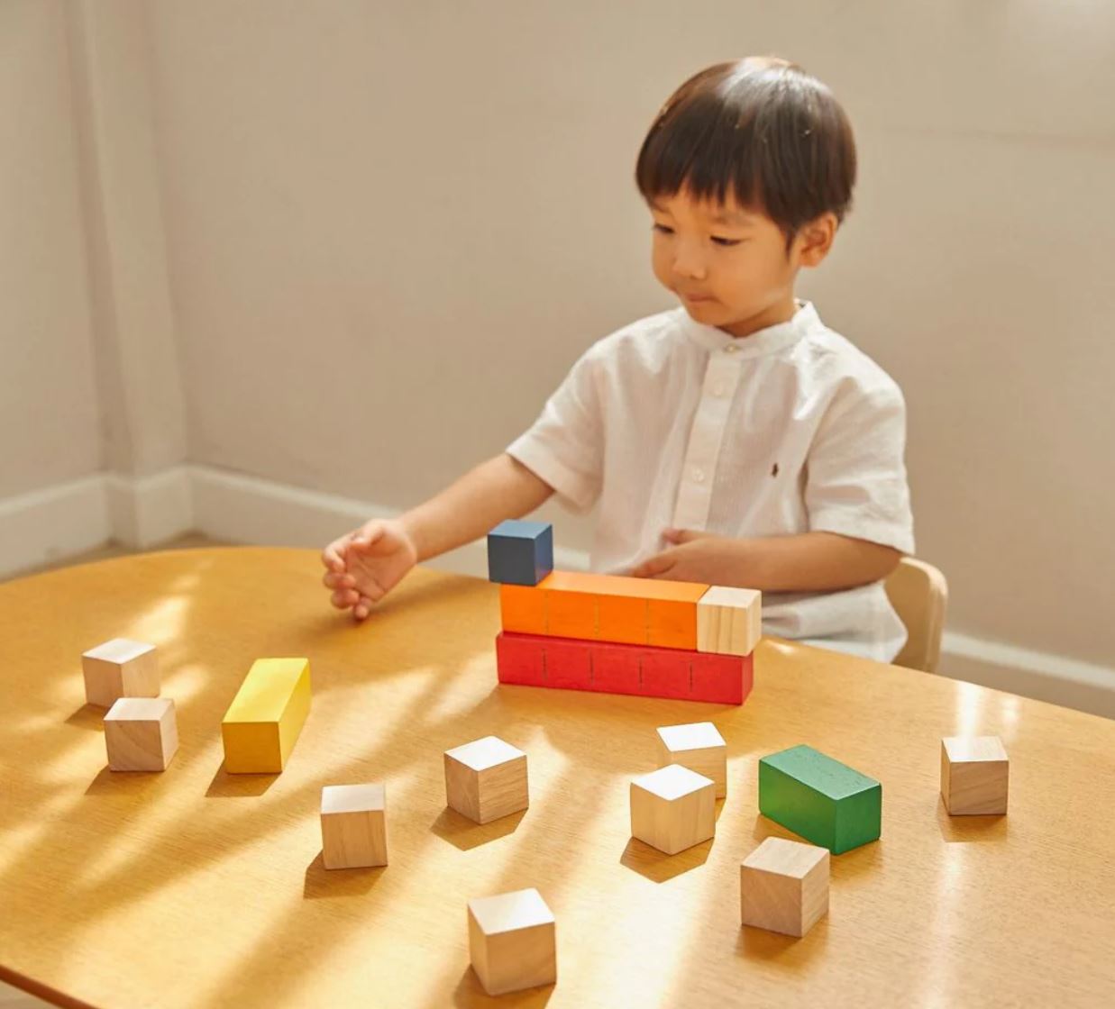 Plan Toys Colored Counting Blocks - Safari Ltd®