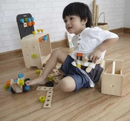 Plan Toys Construction Set - Safari Ltd®