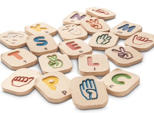 Plan Toys Hand Sign Alphabet A-Z - Safari Ltd®