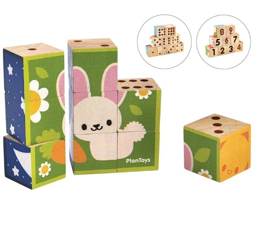 Plan Toys Puzzle Cube - Safari Ltd®