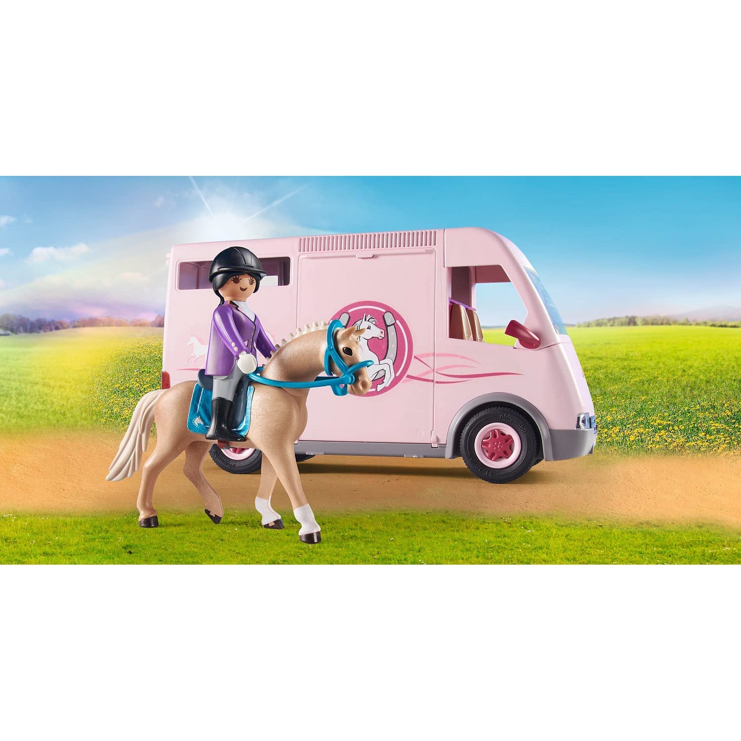 Playmobil Horse Transporter with Trainer Set - Safari Ltd®