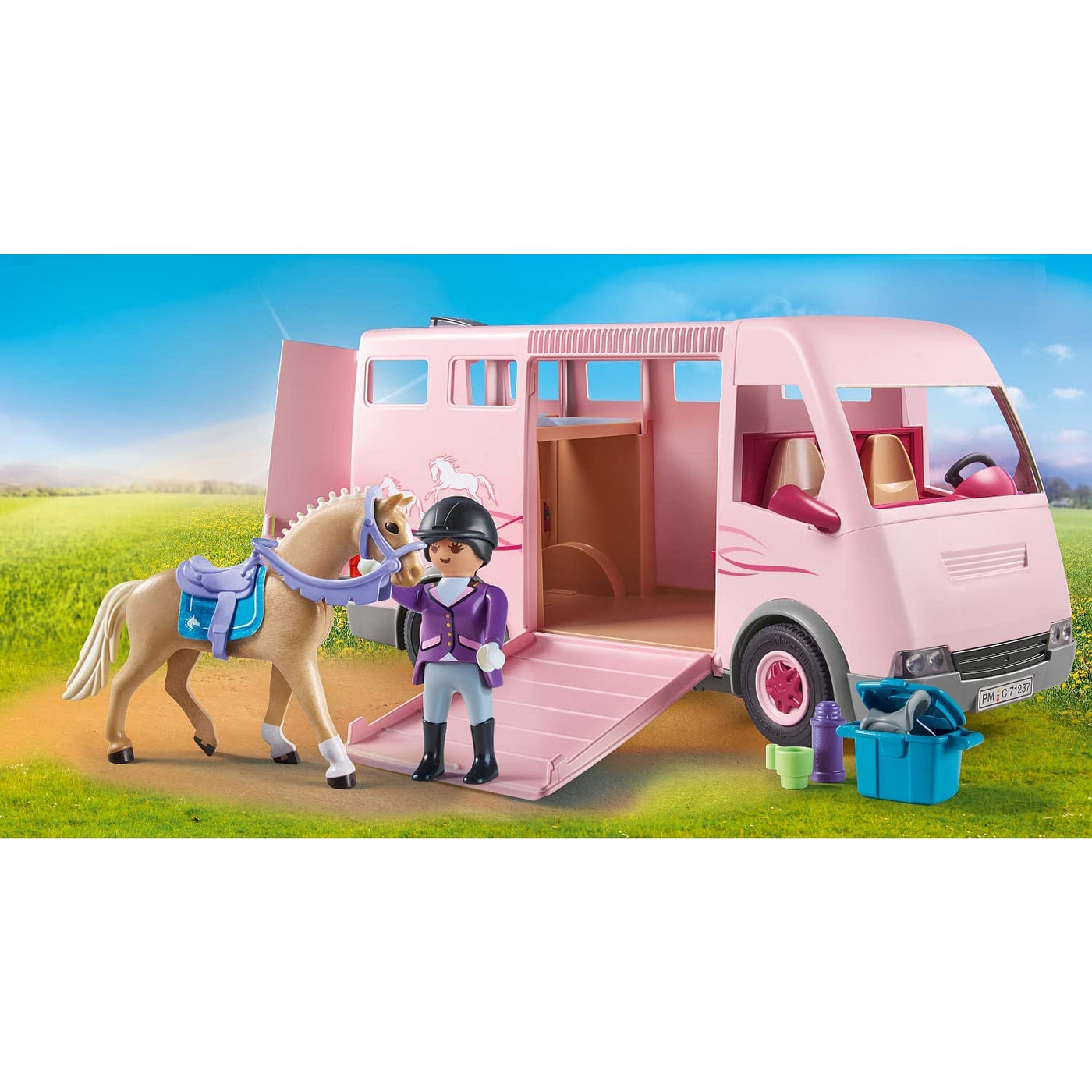 Playmobil Horse Transporter with Trainer Set - Safari Ltd®