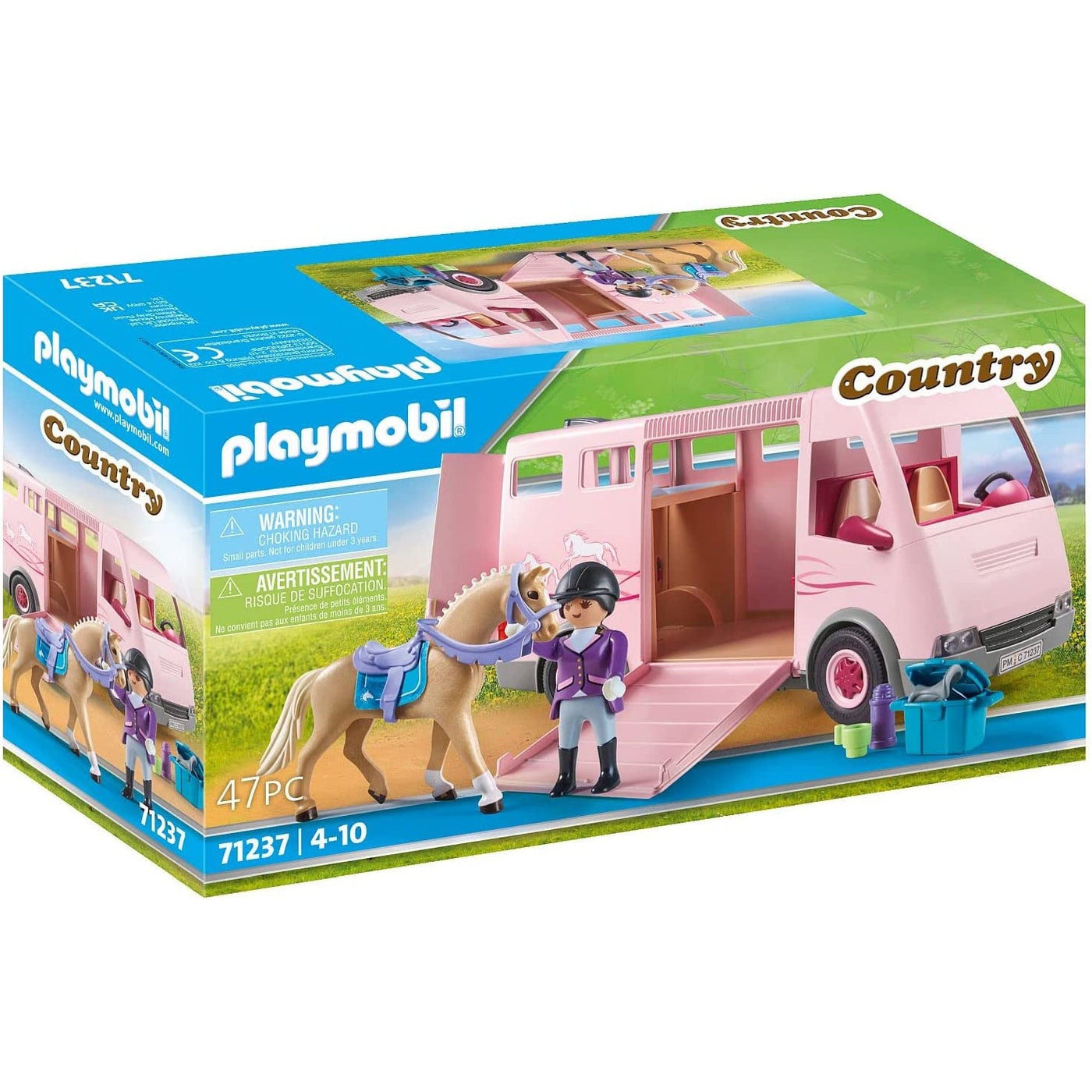 Playmobil Horse Transporter with Trainer Set - Safari Ltd®