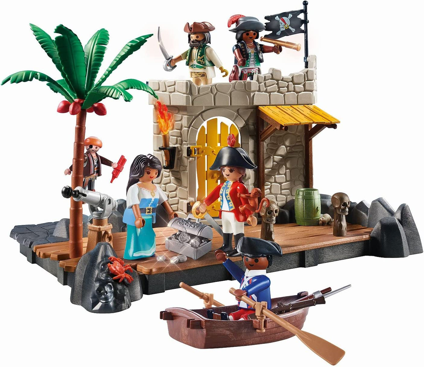 Playmobil My Figures: Island of the Pirates Playset - Safari Ltd®