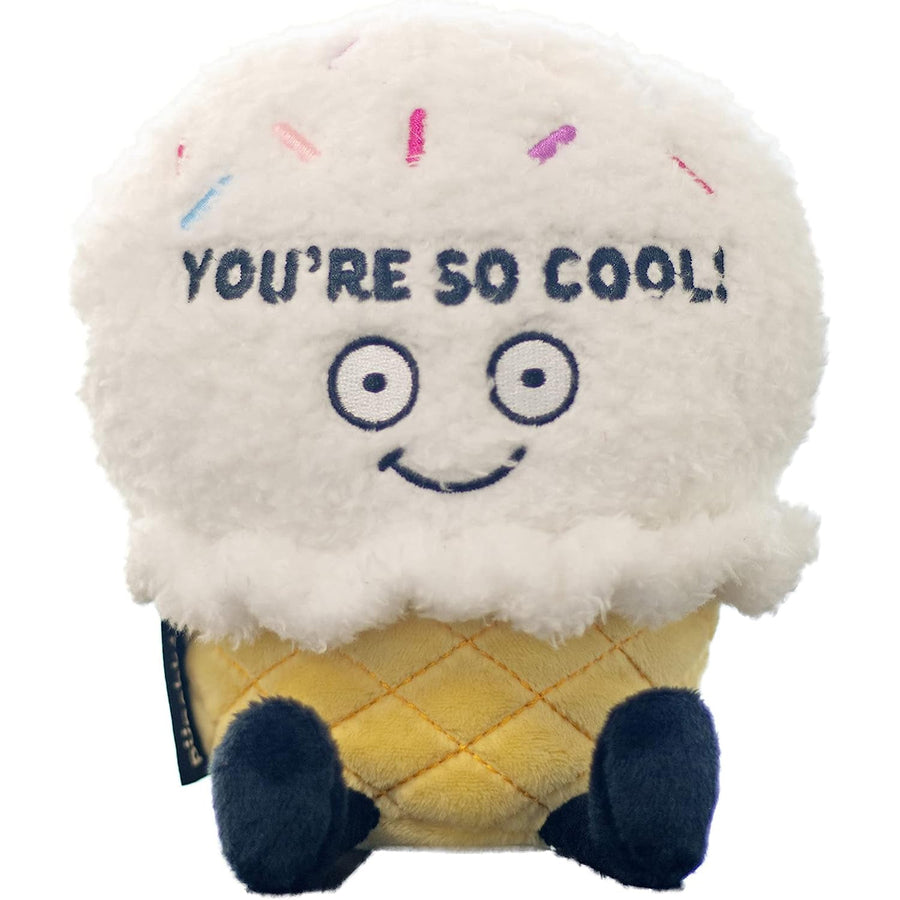 Punchkins Plush Ice Cream - YOU’RE SO COOL! - Safari Ltd®