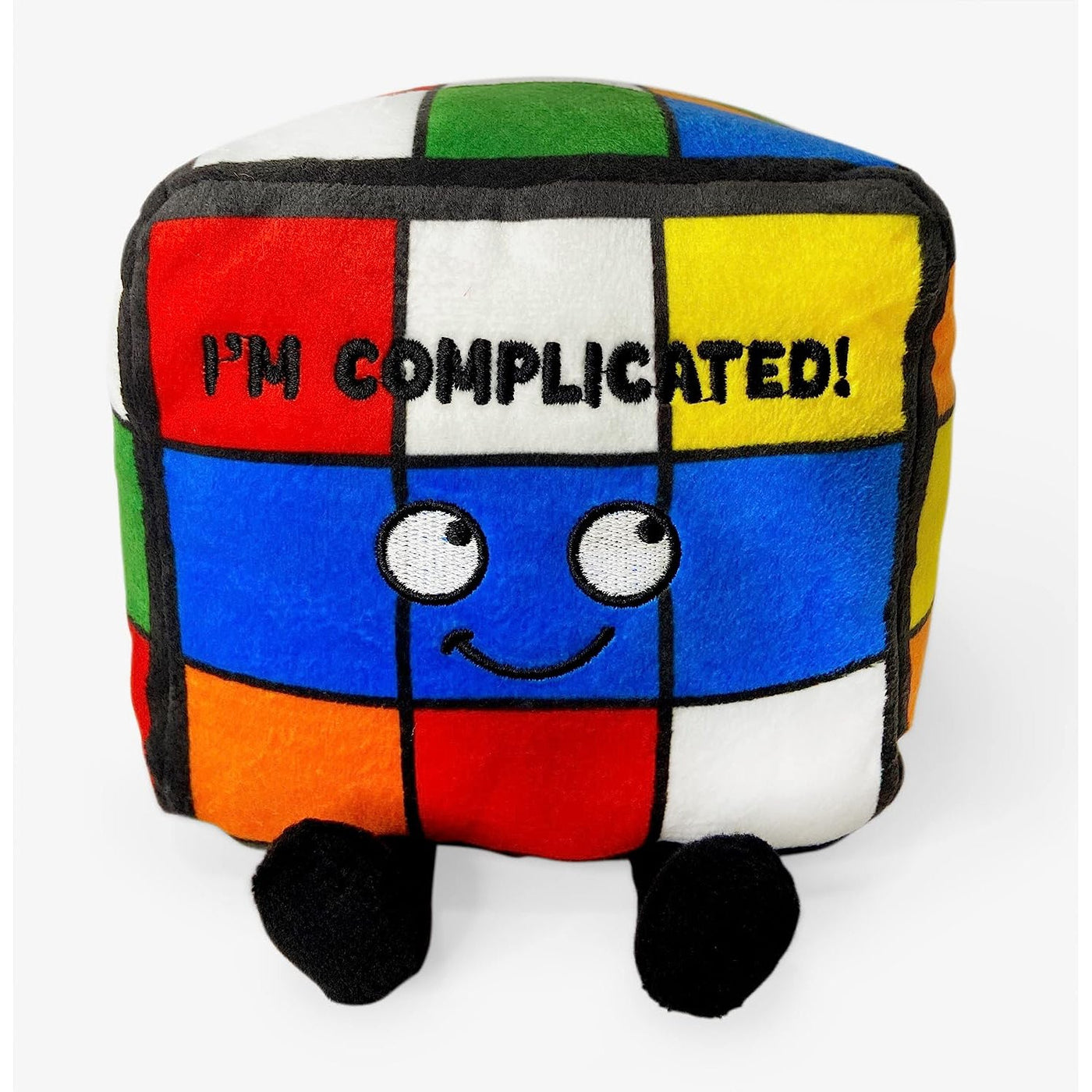 Punchkins Plush Puzzle Cube - I’M COMPLICATED! - Safari Ltd®