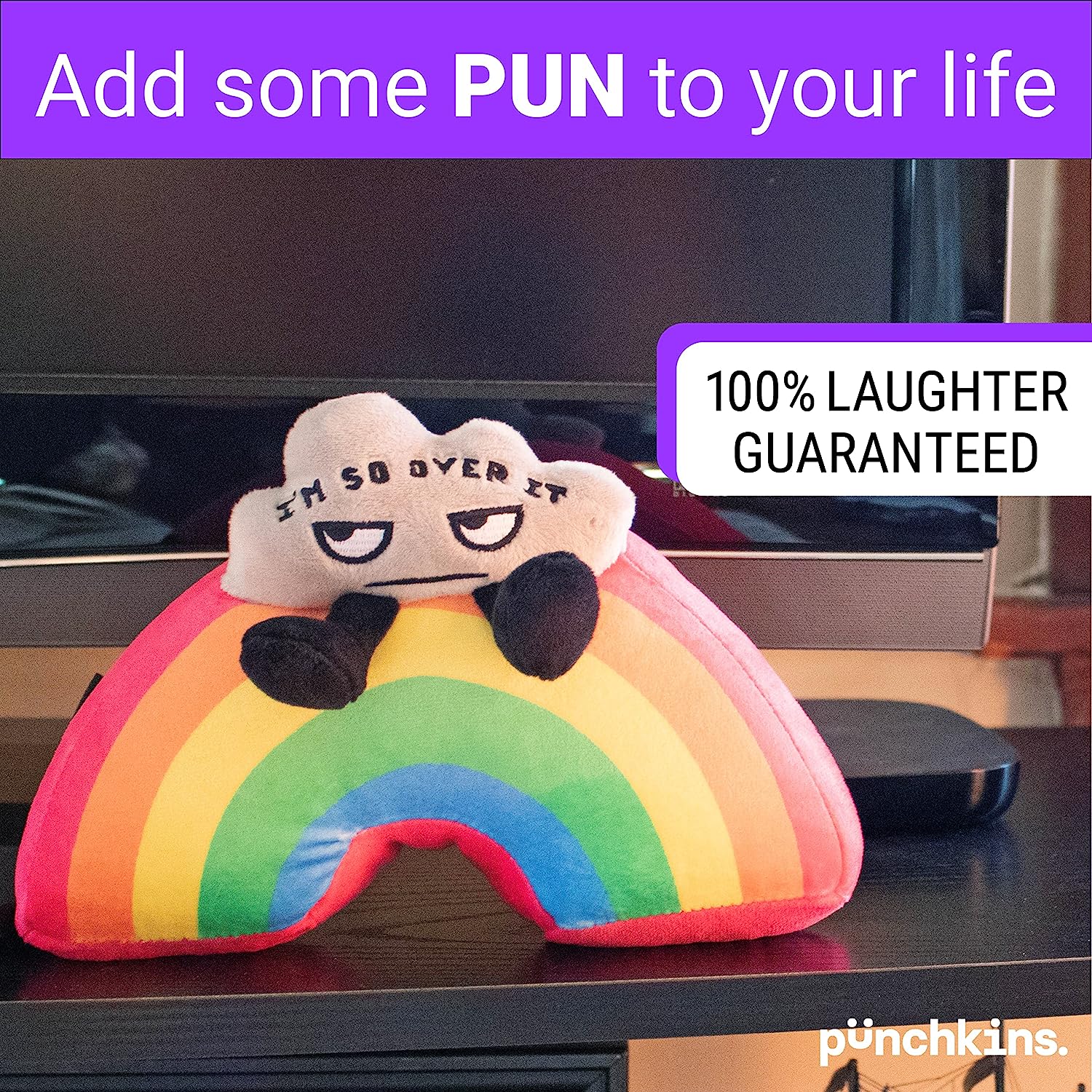 Punchkins Plush Rainbow - I'M SO OVER IT - Safari Ltd®