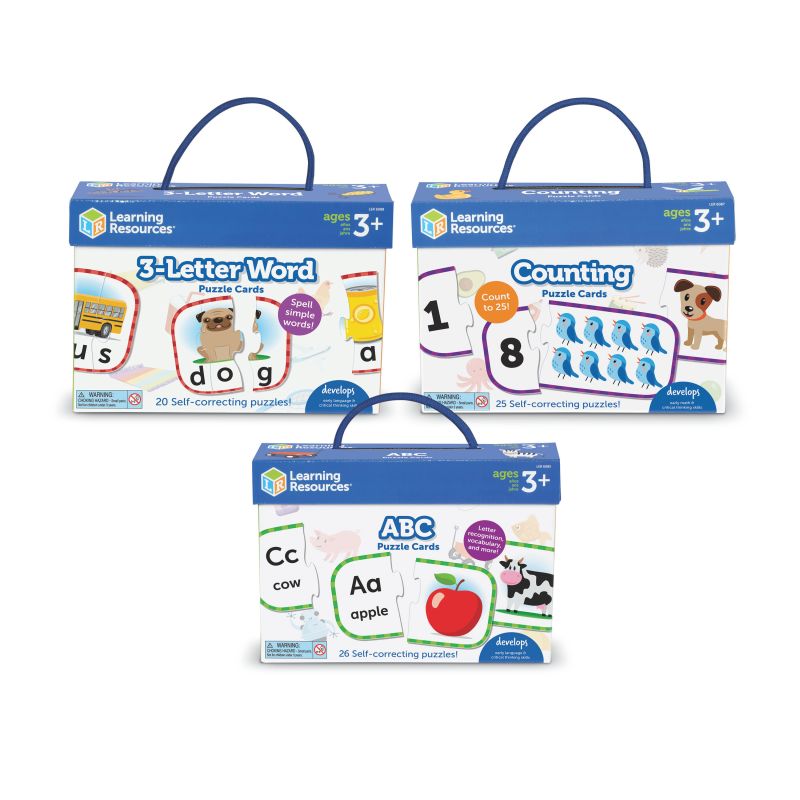 Puzzle Cards PreK Bundle - Safari Ltd®