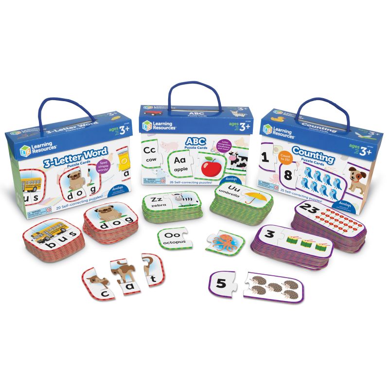 Puzzle Cards PreK Bundle - Safari Ltd®