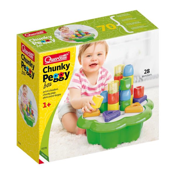 Quercetti - Chunky Peggy Box - Safari Ltd®