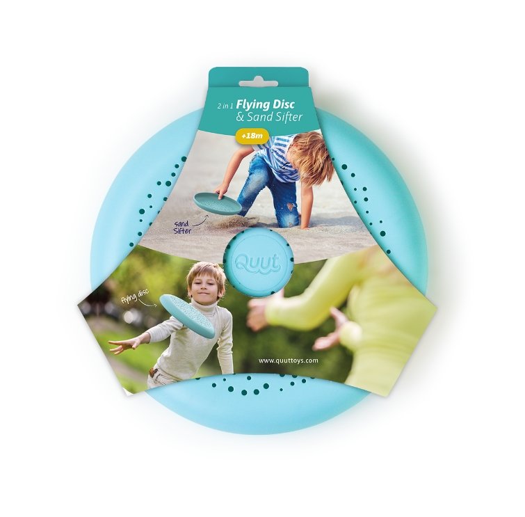 Quut Flying Disc - Flying disc and Sand Sifter - Safari Ltd®