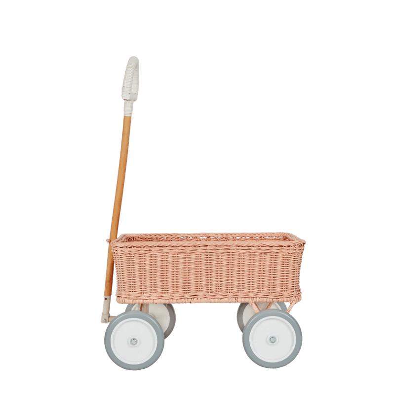 RATTAN WONDER WAGON - ROSE - ROSE - Safari Ltd®