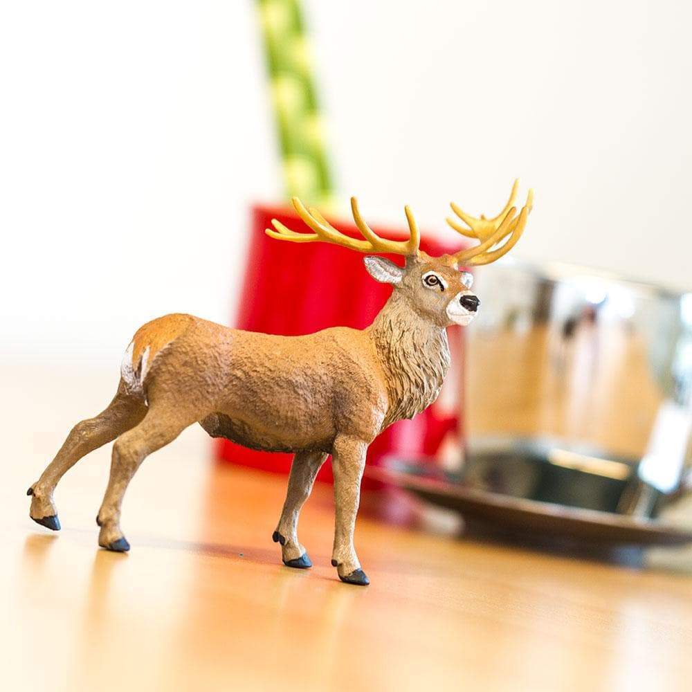 Red Deer Stag Toy | Wildlife Animal Toys | Safari Ltd.