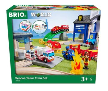 Rescue Team Train Set - Safari Ltd®