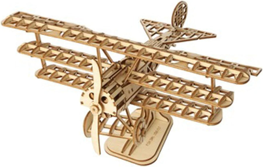 Rolife 3D DIY Wooden Puzzle - Airplane - Safari Ltd®