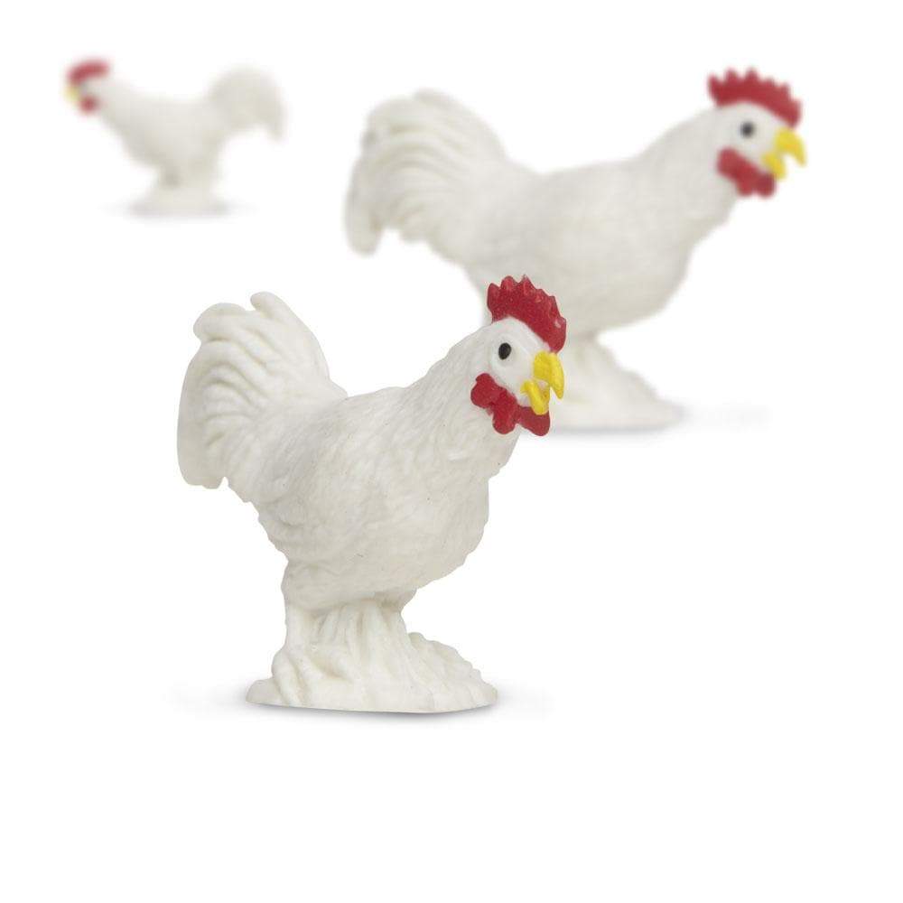 Roosters - 192 pcs - Good Luck Minis | Montessori Toys | Safari Ltd.