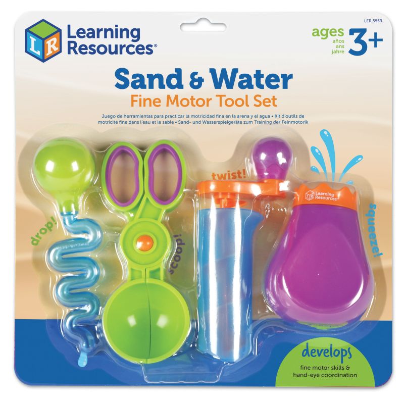 Sand & Water Fine Motor Tool Set - Safari Ltd®