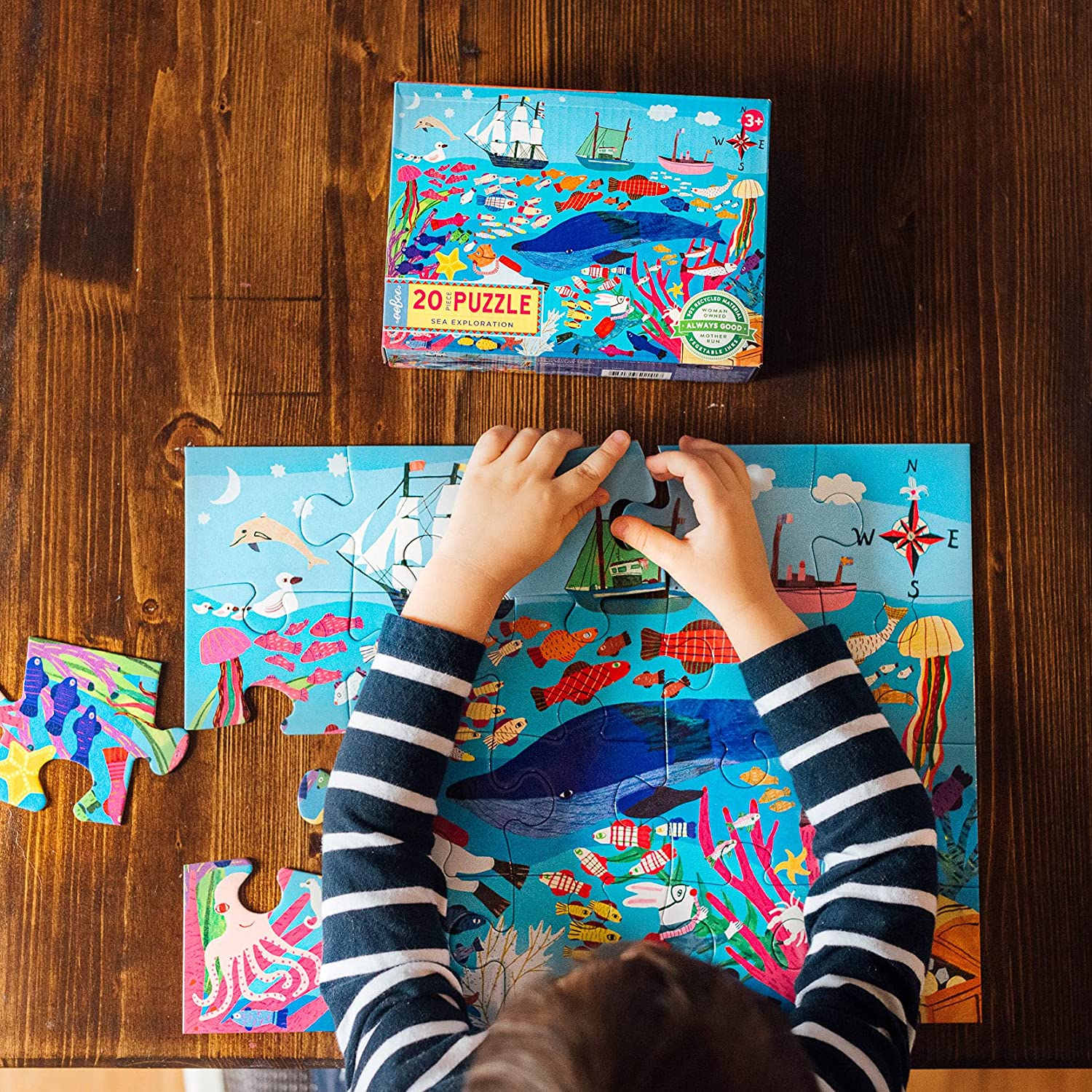 Sea Exploration 20 Piece Puzzle - Safari Ltd®