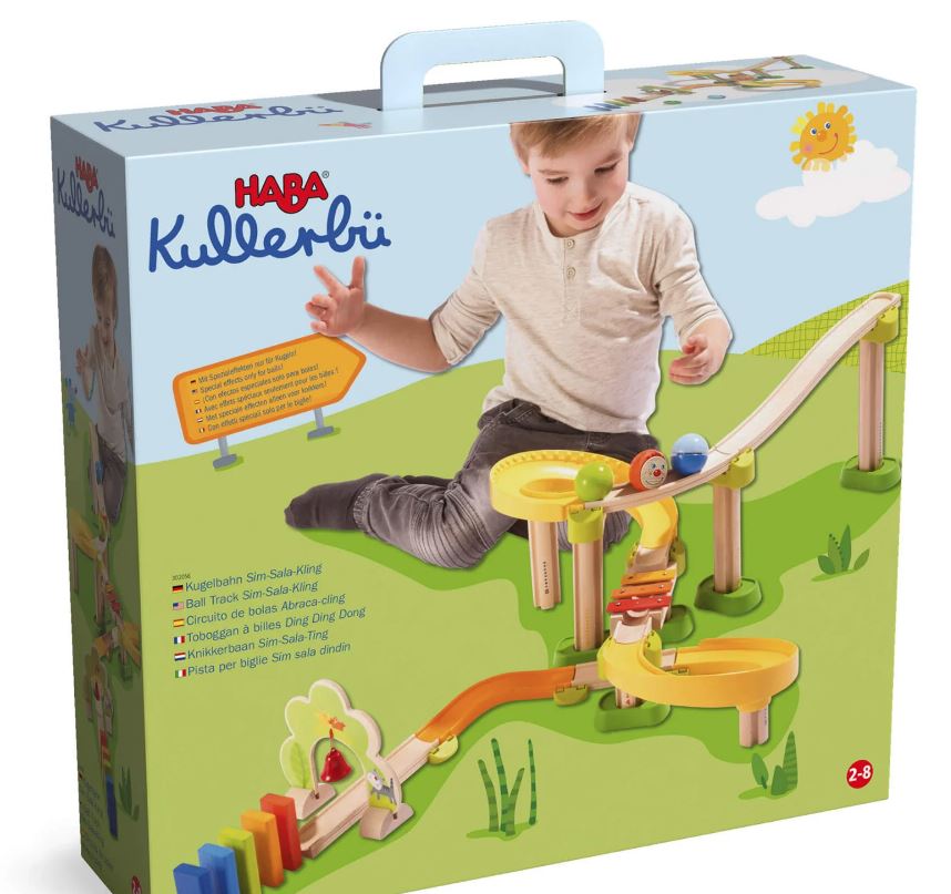 Sim-Sala-Kling Wooden Track Set- Musical Elements Track - Safari Ltd®