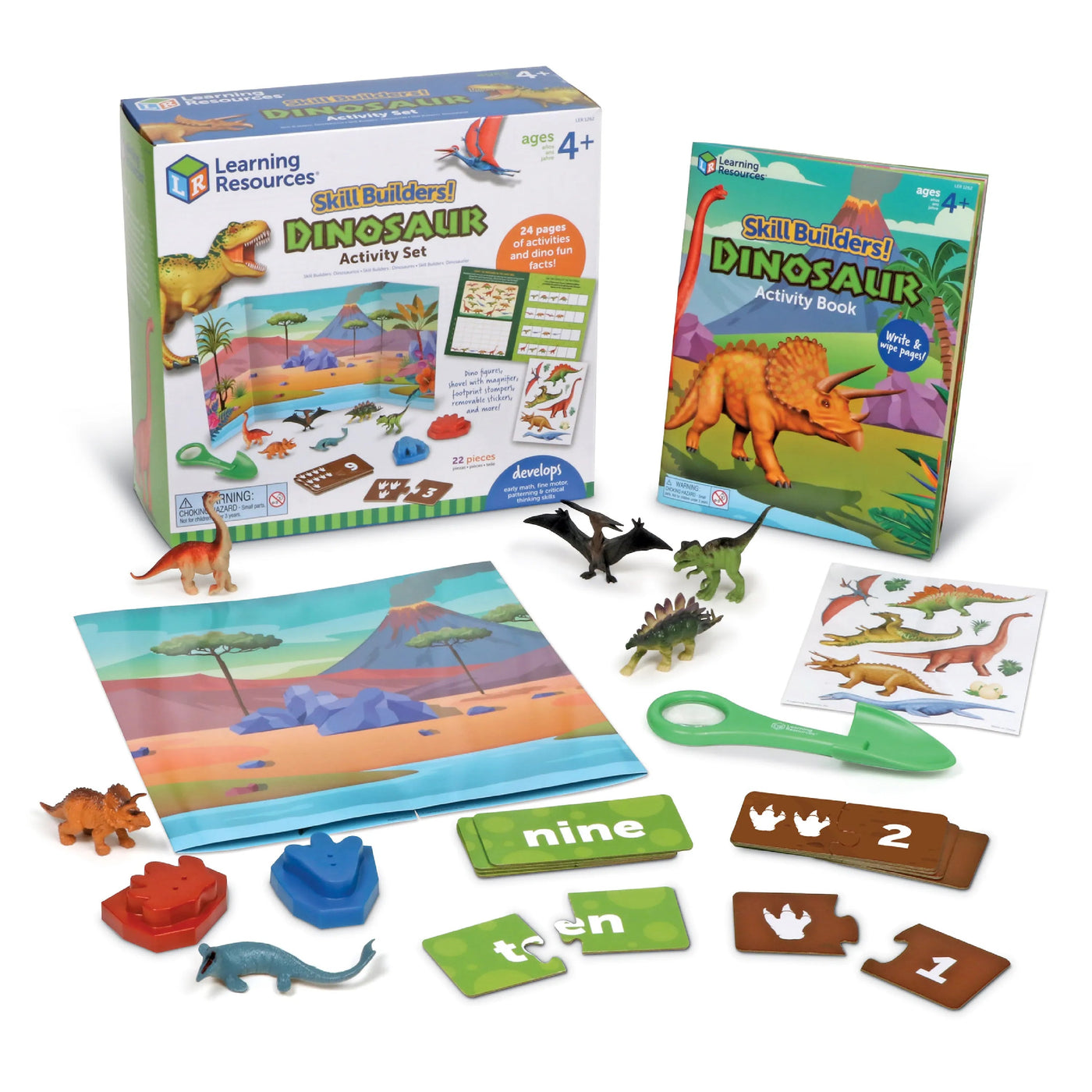 Skill Builders! Dinosaur Activity Set - Safari Ltd®