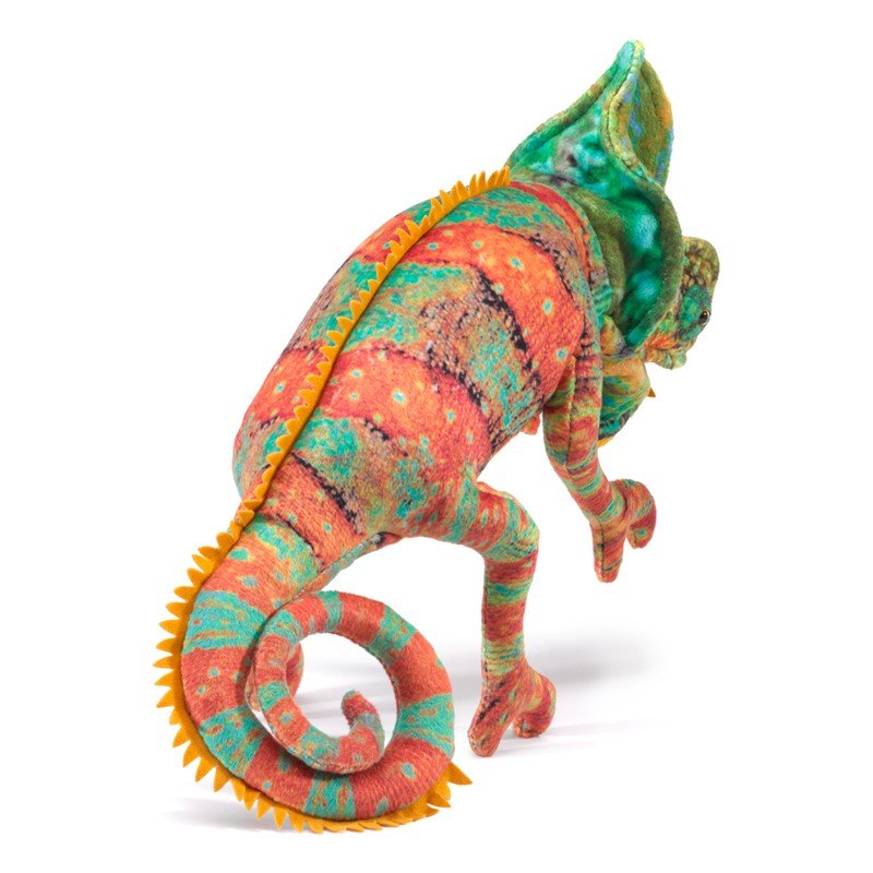 Small Chameleon Finger Puppet - Safari Ltd®