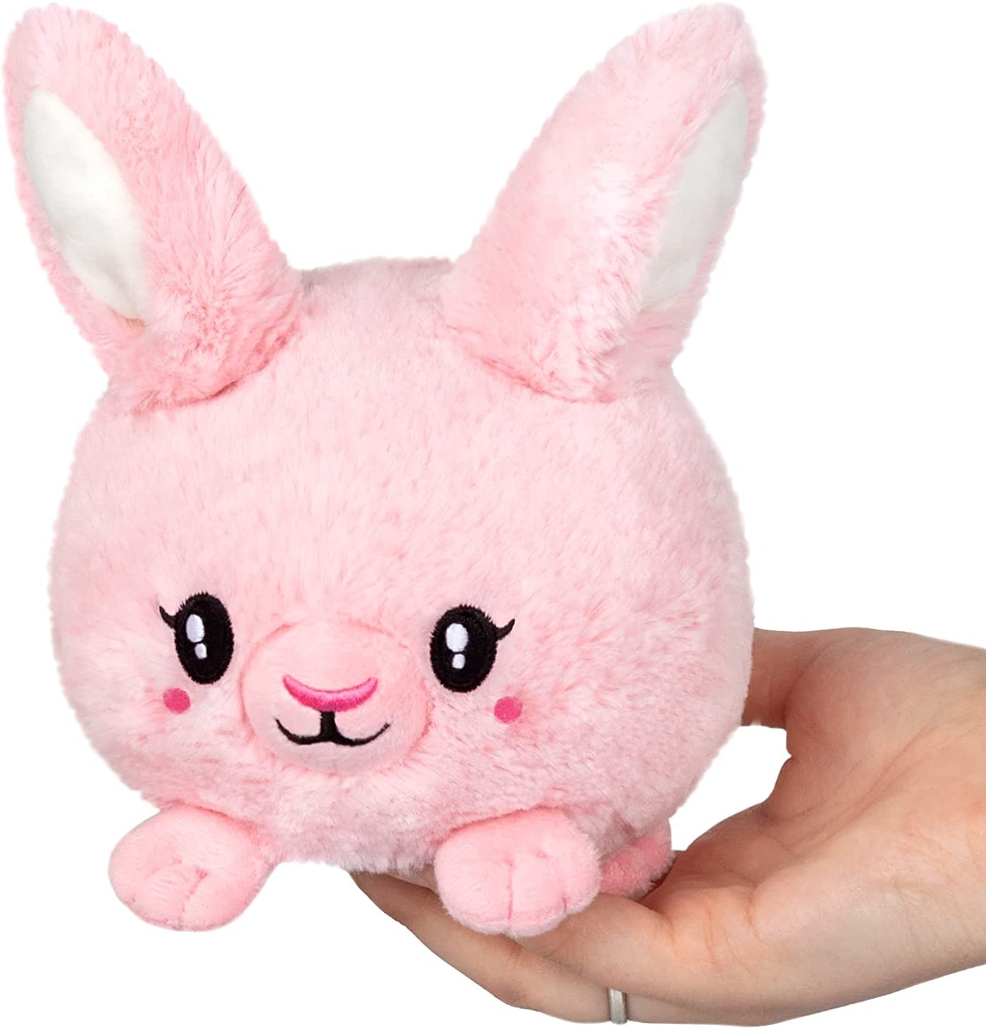 Snugglemi Snackers Fluffy Bunny - Pink - Safari Ltd®