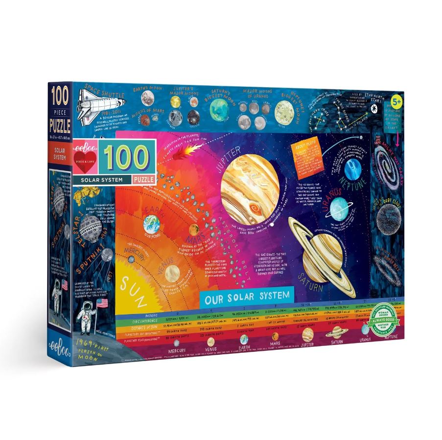 Solar System 100 Piece Puzzle - Safari Ltd®