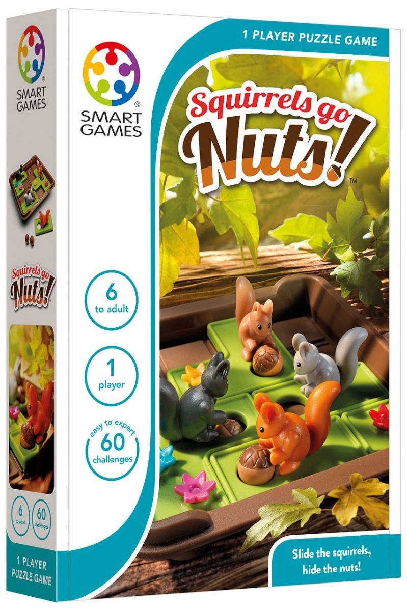 Squirrels Go Nuts! Puzzle Game - Safari Ltd®