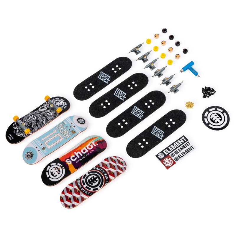 Tech Deck Ultra DLX Fingerboard 4-Pack - Safari Ltd®