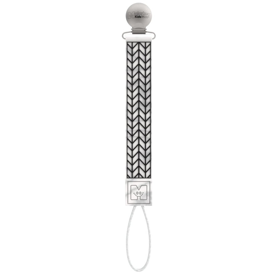 Teether Tether - Black and White Chevron - Safari Ltd®