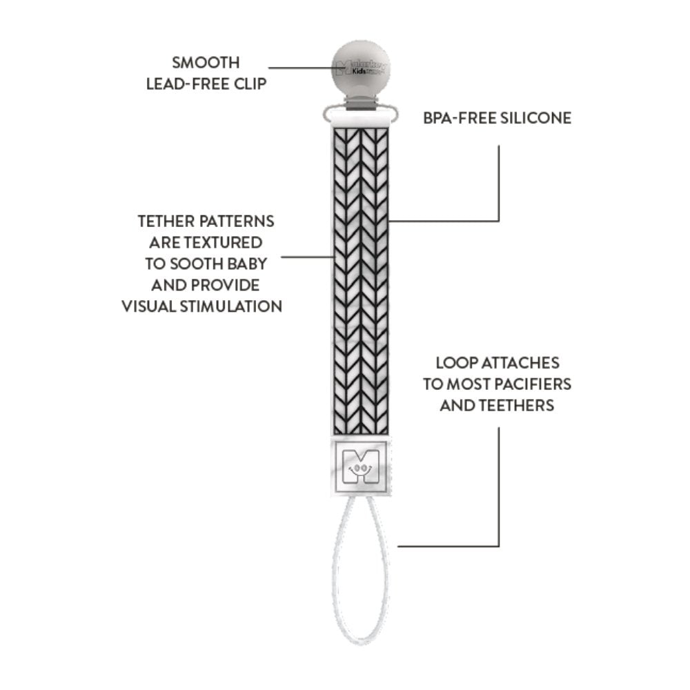 Teether Tether - Grey Camo - Safari Ltd®