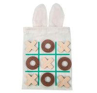 Tender Leaf Bunny Tic Tac Toe Game & Storage Bag - Safari Ltd®