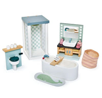 Tender Leaf Toys Dolls House Bathroom Furniture - Safari Ltd®