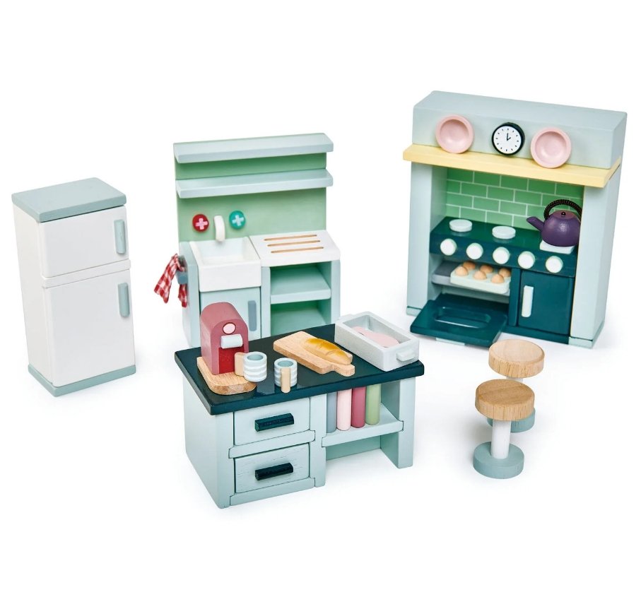 Tender Leaf Toys Dolls House Kitchen Furniture - Safari Ltd®