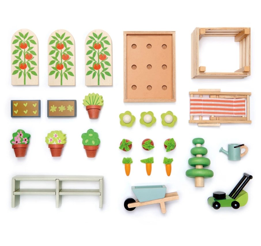 Tender Leaf Toys Greenhouse and Garden Set - Safari Ltd®