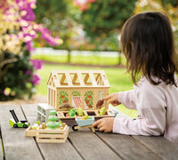 Tender Leaf Toys Greenhouse and Garden Set - Safari Ltd®