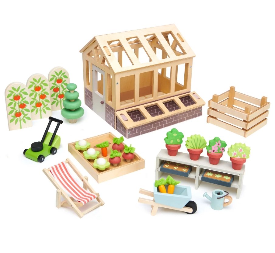 Tender Leaf Toys Greenhouse and Garden Set - Safari Ltd®